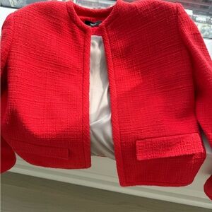 Theory Vibrant Red Women's Blazer
